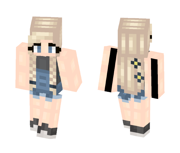 Over-all;D A Good Skin - Female Minecraft Skins - image 1