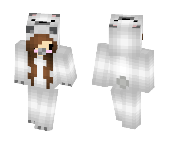Chibi Polar Girl - Girl Minecraft Skins - image 1