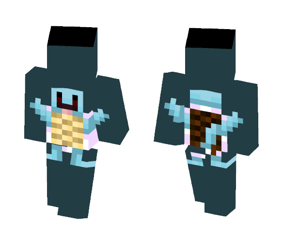 Squirtle #7 - Interchangeable Minecraft Skins - image 1