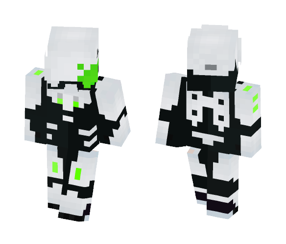 (space soldier) green - Other Minecraft Skins - image 1