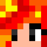 Lava Girl - Girl Minecraft Skins - image 3