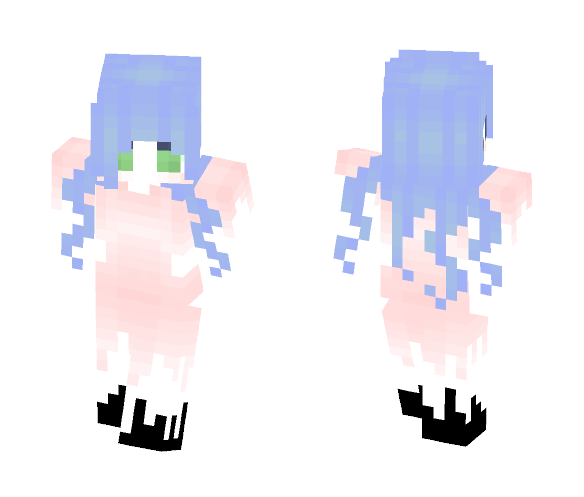 Ghost Girl ( Redone) - Girl Minecraft Skins - image 1
