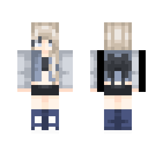 Blue Things And Angel Wings~ - Female Minecraft Skins - image 2
