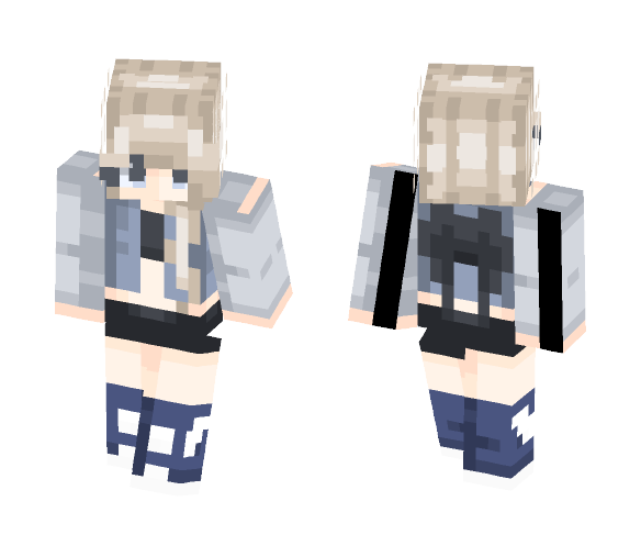 Download Blue Things And Angel Wings~ Minecraft Skin for Free ...
