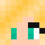 Girl Blond Hair Base - Color Haired Girls Minecraft Skins - image 3