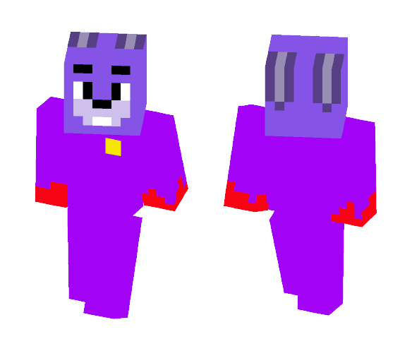 Purple guy with bonnie head - Other Minecraft Skins - image 1