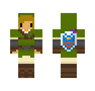 Link [Chibi] - Male Minecraft Skins - image 2