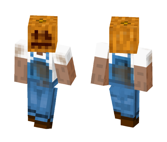 Pumpkin Farmer - Male Minecraft Skins - image 1