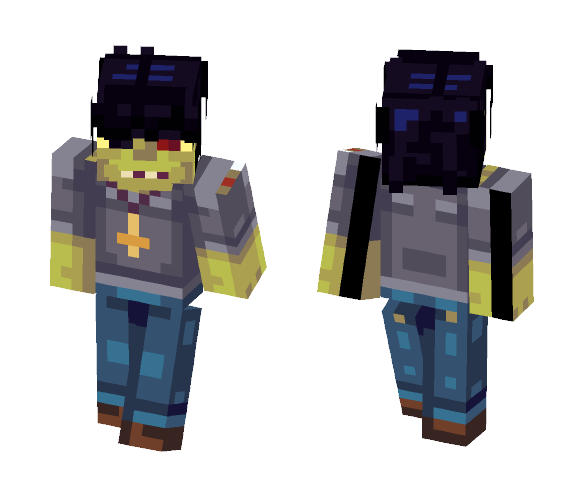 Murdoc (Gorillaz) - Male Minecraft Skins - image 1