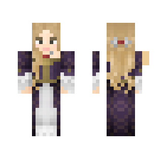 Purple Royal Gown [LoTC] - Female Minecraft Skins - image 2