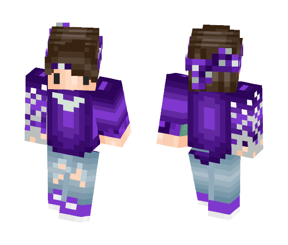 Purple (; - Male Minecraft Skins - image 1