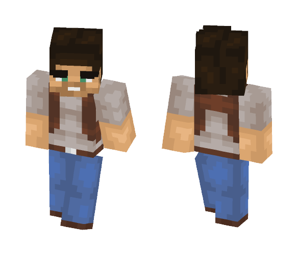 Nathan Drake [Uncharted] - Male Minecraft Skins - image 1