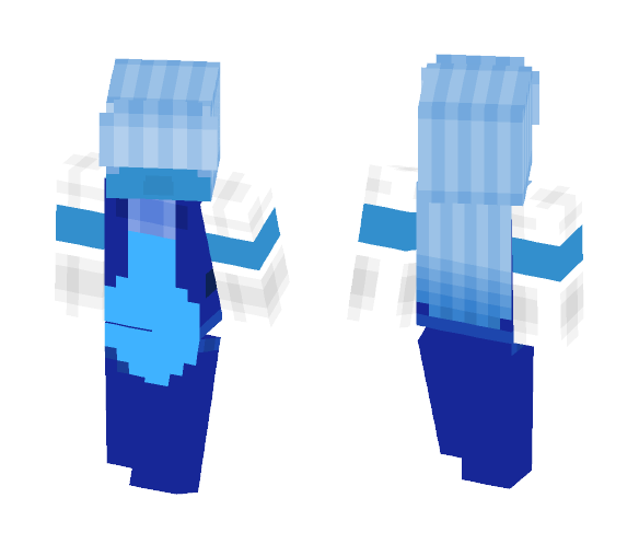 Sapphire (Steven Universe) - Male Minecraft Skins - image 1
