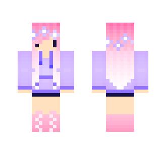 Pink Chibi Girl - Girl Minecraft Skins - image 2
