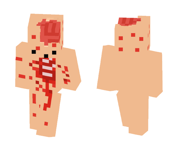 Cute Derp Zombie - Male Minecraft Skins - image 1