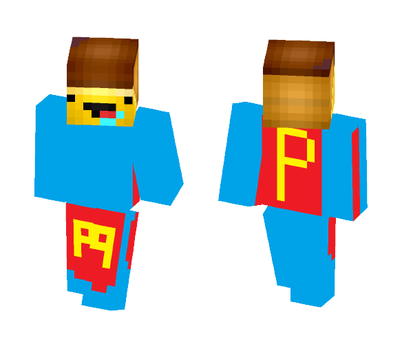 SuperHeroPizza - Male Minecraft Skins - image 1