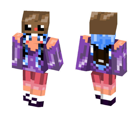 Girl Traveller - Girl Minecraft Skins - image 1