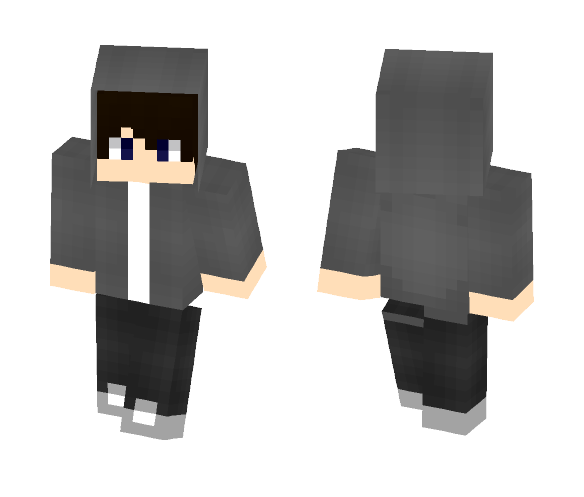 Hooded Guy ^~MidDust~^ - Male Minecraft Skins - image 1