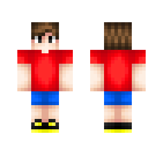FCBescola camp Outfit - Male Minecraft Skins - image 2