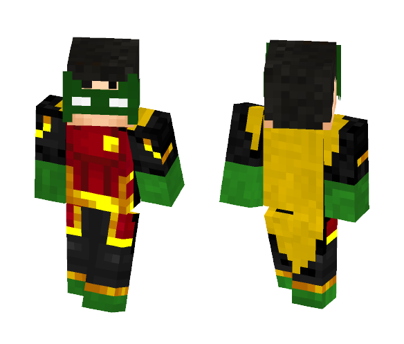 Robin (Damian Wayne) - Male Minecraft Skins - image 1
