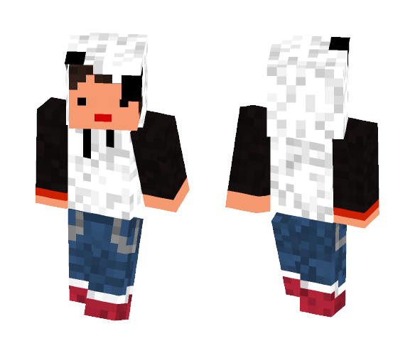 Panda Girl Tomboy - Girl Minecraft Skins - image 1