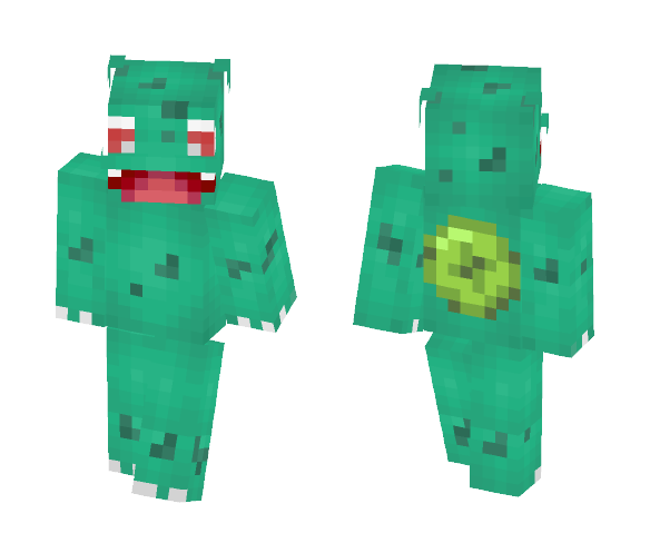Bulbasaur (Pokemón) - Interchangeable Minecraft Skins - image 1
