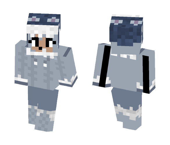 Lonely Wolf Treat - Female Minecraft Skins - image 1