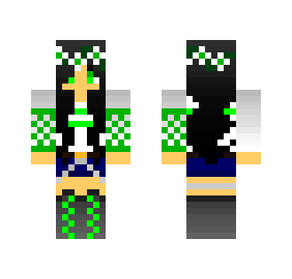 Green Girl - Girl Minecraft Skins - image 2