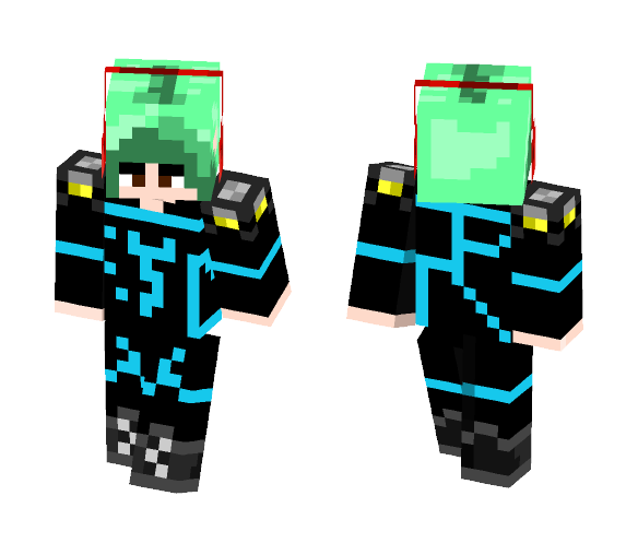 Tron Soldier - Male Minecraft Skins - image 1