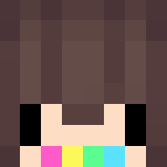 SnapChat:Rainbow Filter - Female Minecraft Skins - image 3