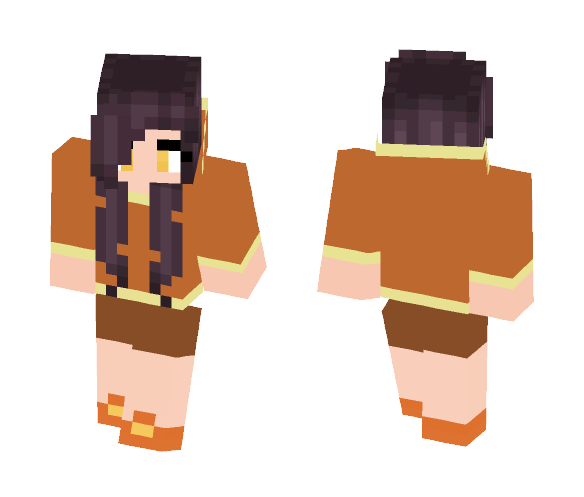 Autumn Camper - Female Minecraft Skins - image 1