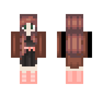Fall is coming // Pink Pineapple - Female Minecraft Skins - image 2