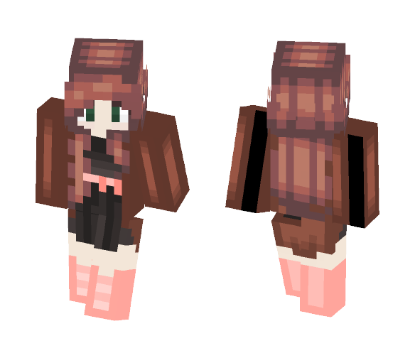 Fall is coming // Pink Pineapple - Female Minecraft Skins - image 1