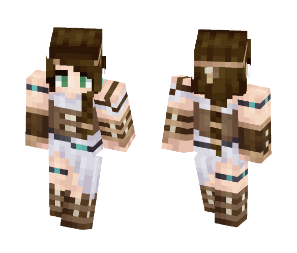 ♦ℜivanna16♦ Turquoise Gypsy - Female Minecraft Skins - image 1