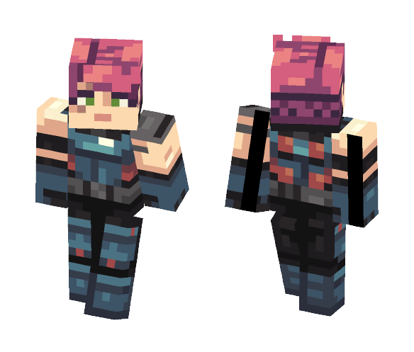 Overwatch - Zarya - Female Minecraft Skins - image 1