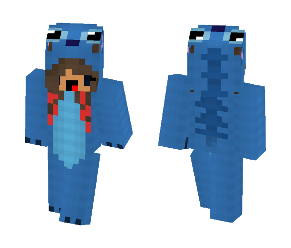Chibi Stitch - Female Minecraft Skins - image 1