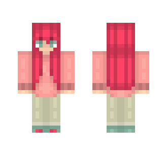 Girl With Pink Hair - Color Haired Girls Minecraft Skins - image 2