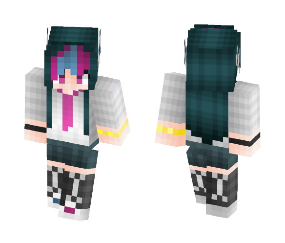 Ibuki Mioda (DR3) - Female Minecraft Skins - image 1