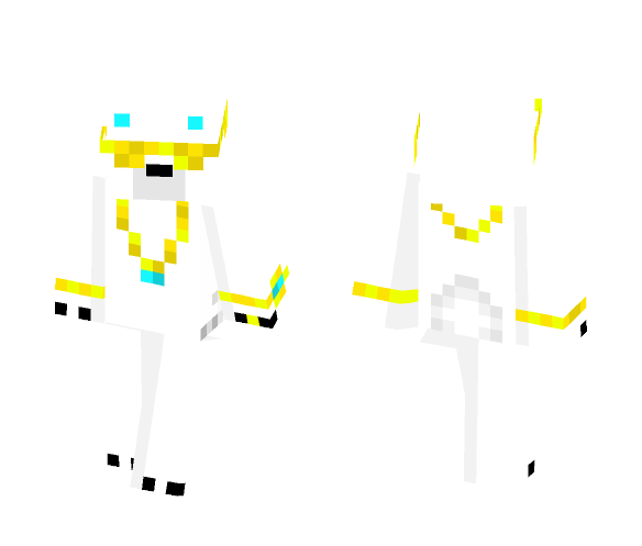Pimp Polar Bear With Gold Chain - Male Minecraft Skins - image 1