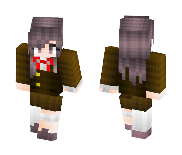 Mikan Tsumiki (DR3) - Female Minecraft Skins - image 1