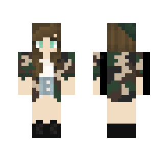 ➸''militaire'' - Female Minecraft Skins - image 2