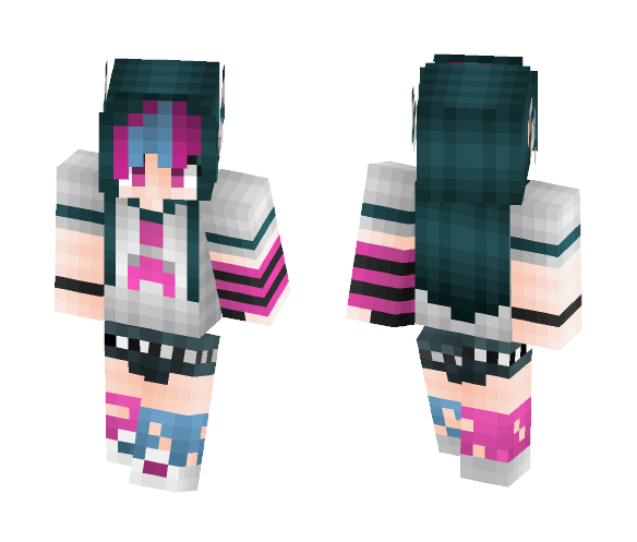 Ibuki Mioda (SDR2) - Female Minecraft Skins - image 1