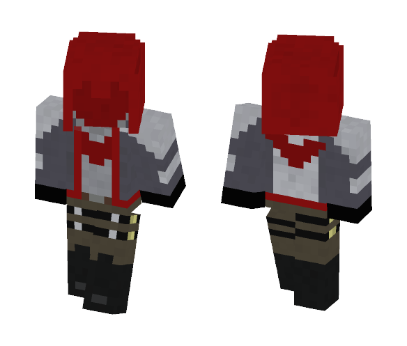 Red Hood (Arkham Knight) - Male Minecraft Skins - image 1