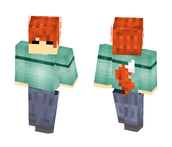 Fox boy - Boy Minecraft Skins - image 1