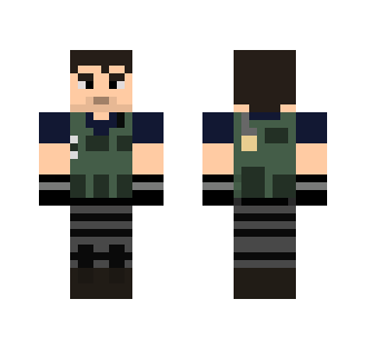 Chris Redfield (RE6) - Male Minecraft Skins - image 2