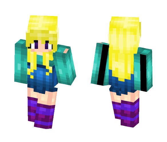 Alex with weird socks ( LOL ) - Female Minecraft Skins - image 1