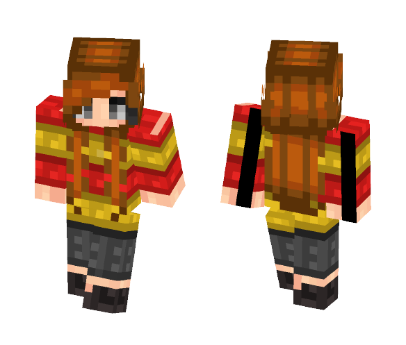 Griffindor Girl - Girl Minecraft Skins - image 1