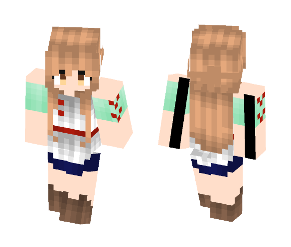 Asuna's cooking outfit- Asunaa - Female Minecraft Skins - image 1