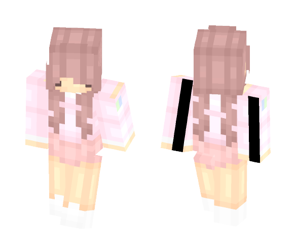 =^-^= Pastel Chibi - Female Minecraft Skins - image 1