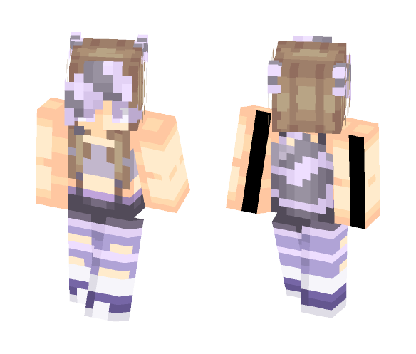;Persona; Sylver - Female Minecraft Skins - image 1